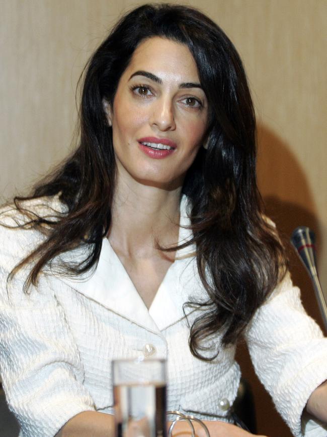 Amal Clloney has helped in the legal fight to have the marbles returned. Picture: Getty