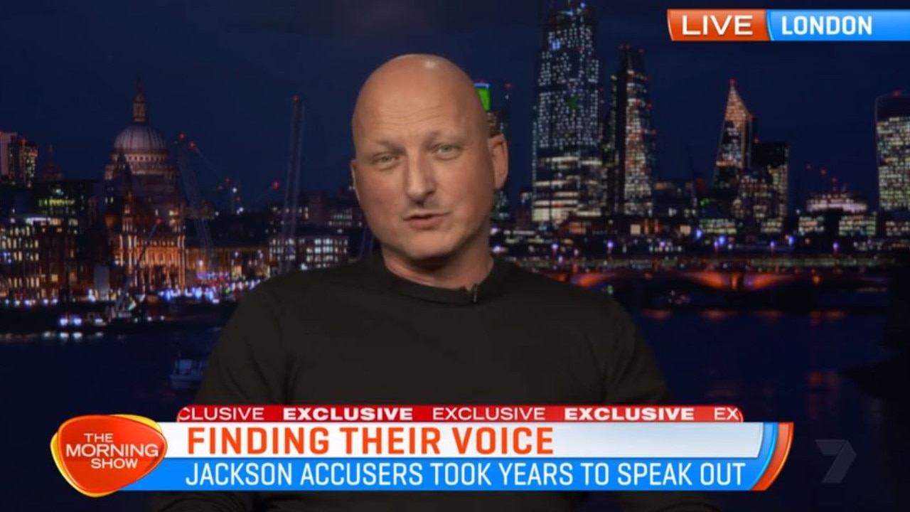 Leaving Neverland director Dan Reed appeared on The Morning Show on Friday