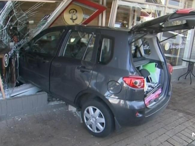 No injuries – except chocolate – as car smashes into Blackwood cafe