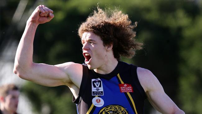 Ben Brown caught the eye of recruiters while playing for Werribee in the VFL.