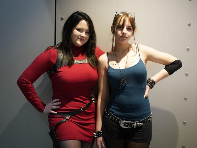OZ Comic-Con Gallery. OZ comic at Melbourne Exhibition and Convention Centre. B and Jess . Picture: Valeriu Campan