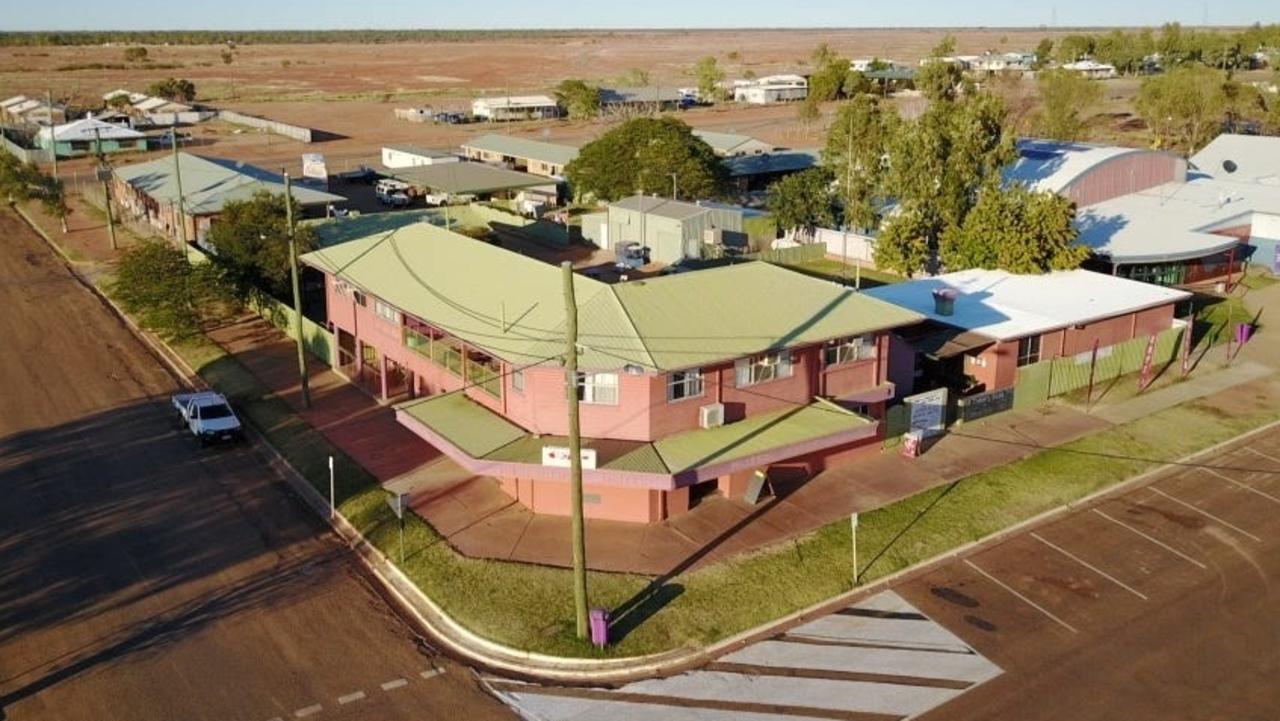 The Australia Hotel Motel in Boulia.