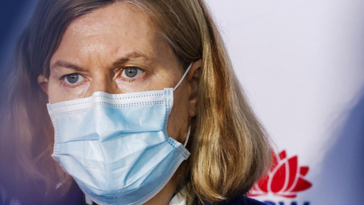 “Vaccination is critical,” NSW chief health officer Dr Kerry Chant told reporters this morning. Picture: Jenny Evans/Getty Images
