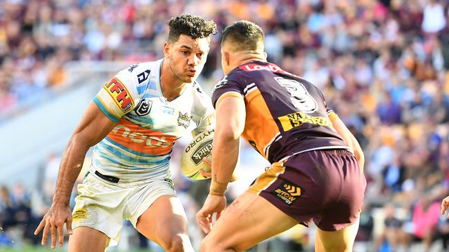 Brian Kelly rarely misses a game for the Titans. Picture: AAP Image/Dave Hunt