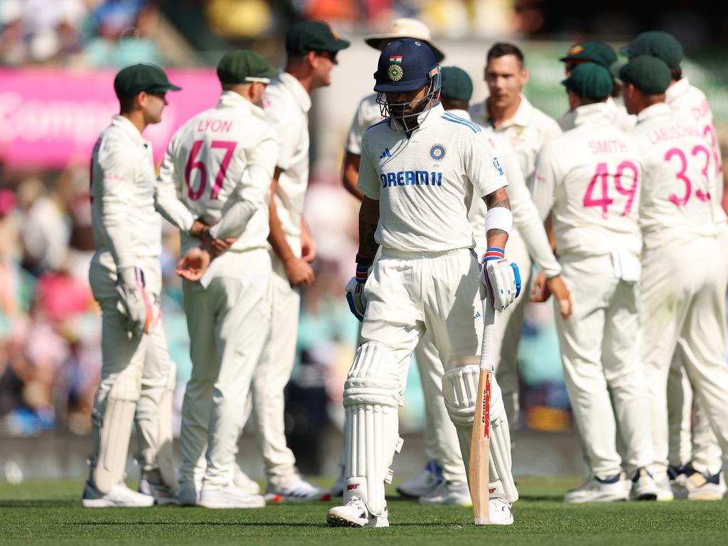 Virat Kohli’s form dropped off significantly after 2020. Picture: Cameron Spencer/Getty Images