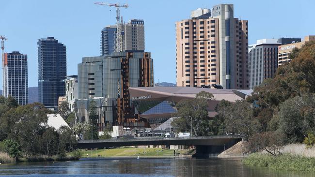 All of Adelaide has been built on lands once occupied by the Kaurna people. Picture: Emma Brasier