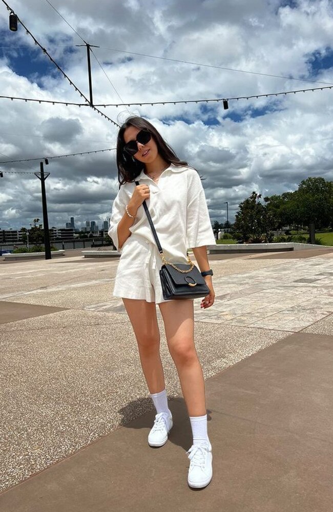 Islah Palmer has stunned social media users with this outfit that cost just $35. Picture: Supplied to news.com.au/KmartFever