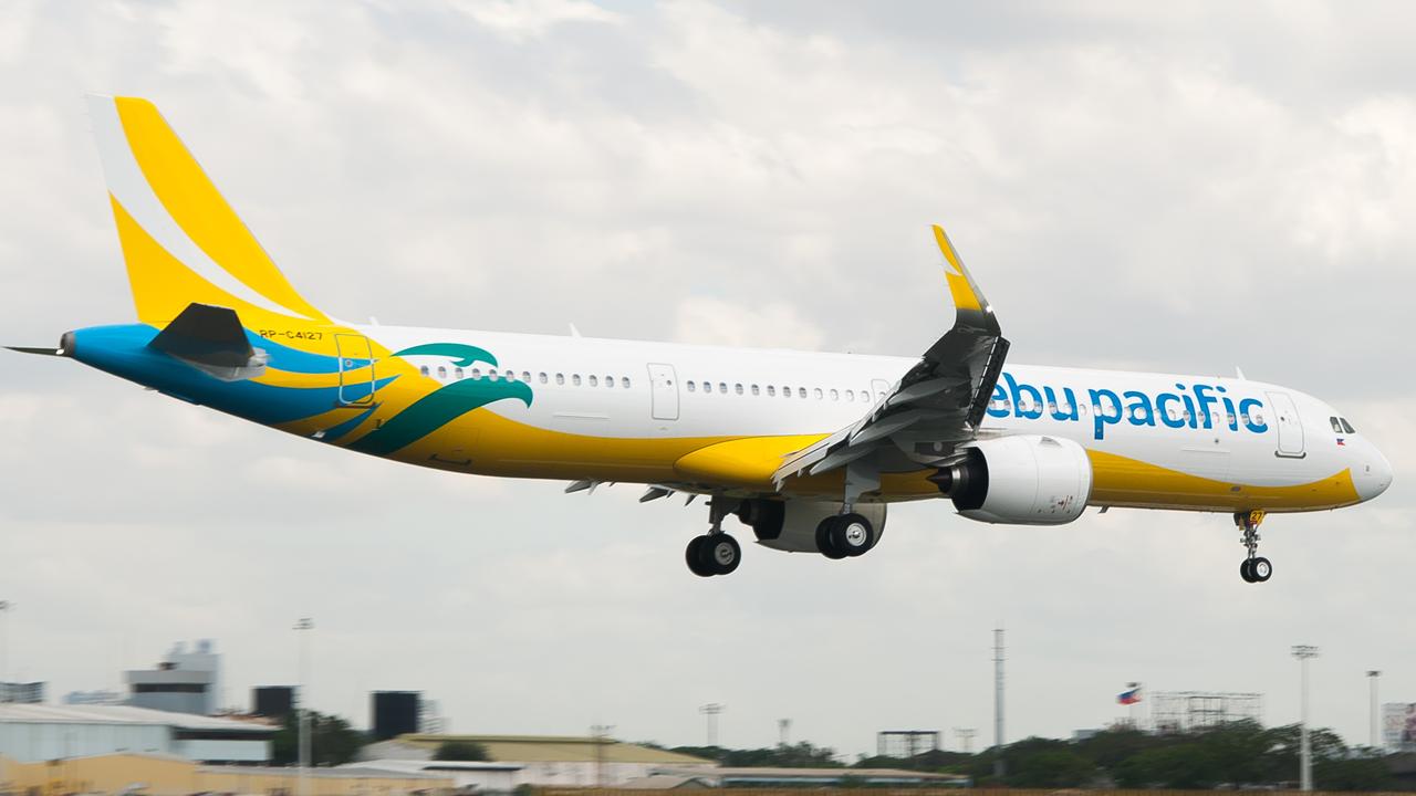 Cebu Pacific was one of the airlines affected by wild weather in Melbourne. Picture: Cebu Pacific Air