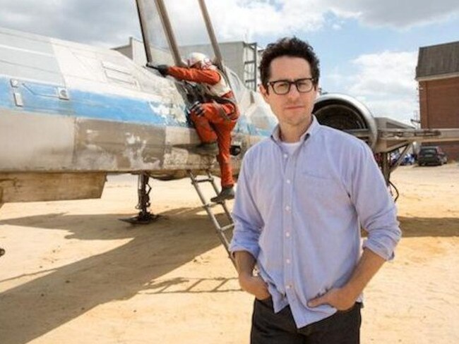 No pressure ... Director JJ Abrams reckons it’s best to see Star Wars: The Force Awakens in a crowded cinema. Picture: Disney