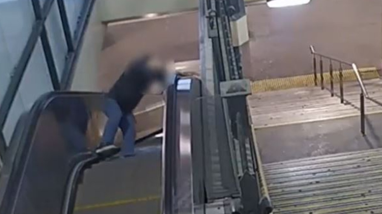 Shocking footage reveals near-misses at Melbourne train stations