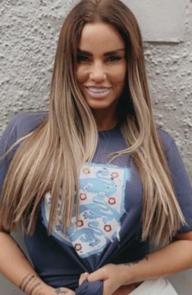 Katie Price, pictured last year, was declared bankrupt in 2019.