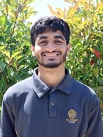 Al Siraat College Assistant College captain (boys): Abdullah Mustafa.