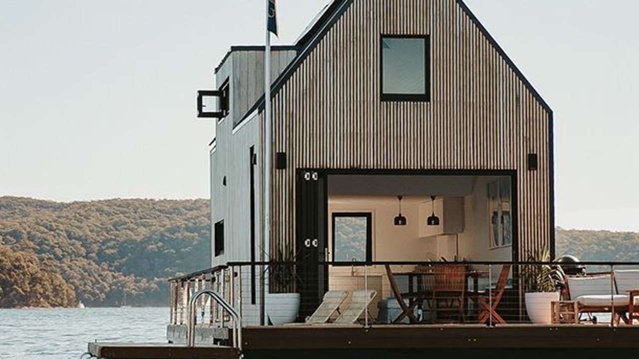 Airbnb luxury vessel “The Lilypad” is at the top end of what is possible in aquatic life. Picture: Instagram.