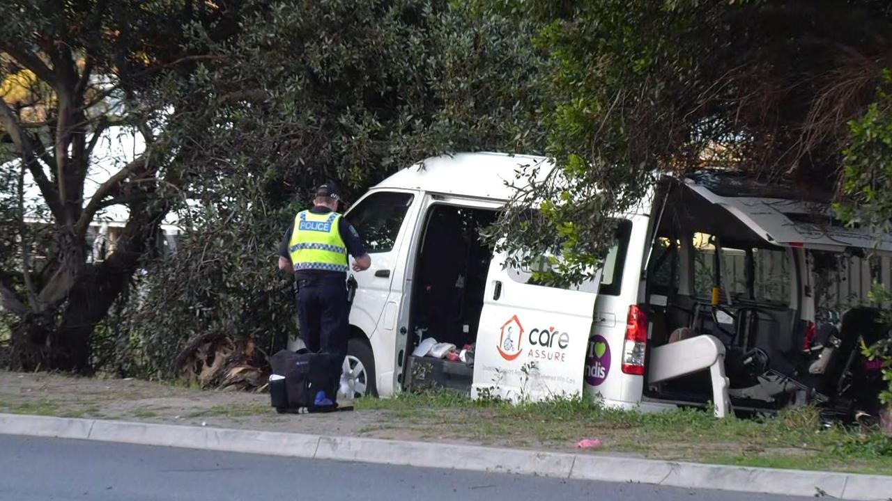 Police and emergency services are at the scene of a serious crash at Hayborough. Picture: Gary Juleff