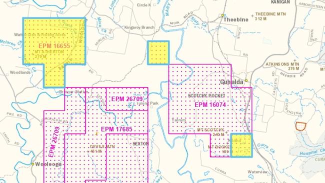 BK is looking at three areas under this permit.