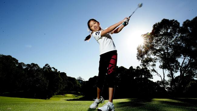 Nine year old golf prodigy Michelle Yang dreams of pro career