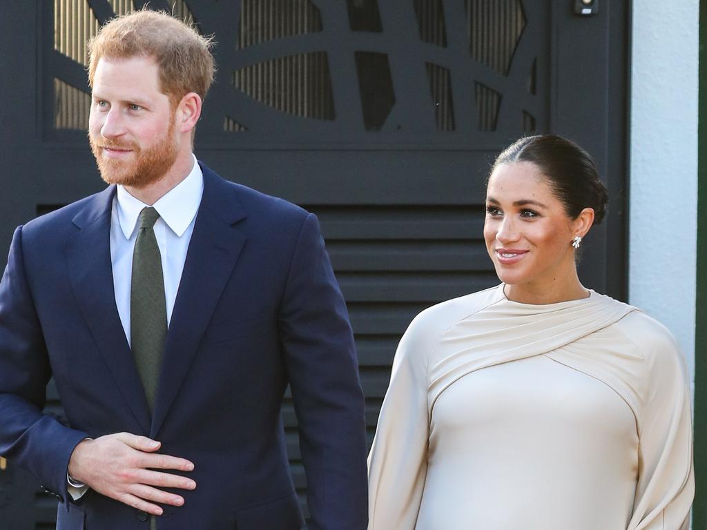 Meghan and Harry will welcome their first child any day now. Picture: Pool/Samir Hussein/WireImage