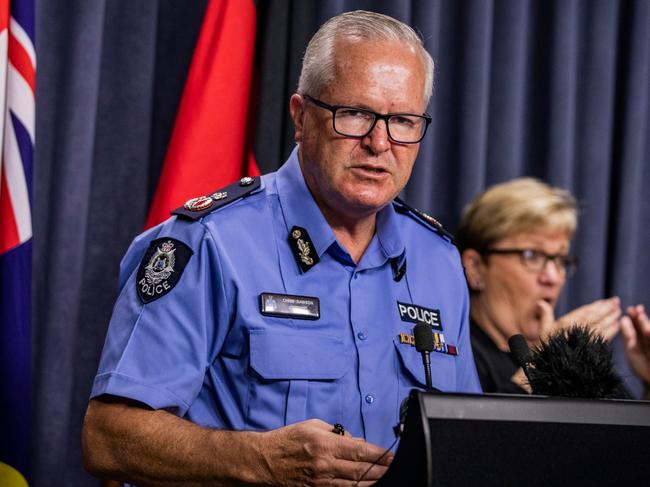 WA Police Commissioner Chris Dawson. NCA NewsWire / Tony McDonough