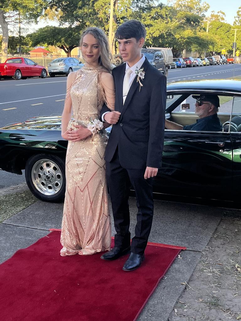 The students of Maryborough State High School celebrate their formal.