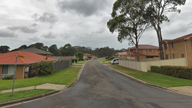 Police were called to Fullerton Circuit, St Helens Park, following reports of an alleged home invasion. Picture: Google Maps