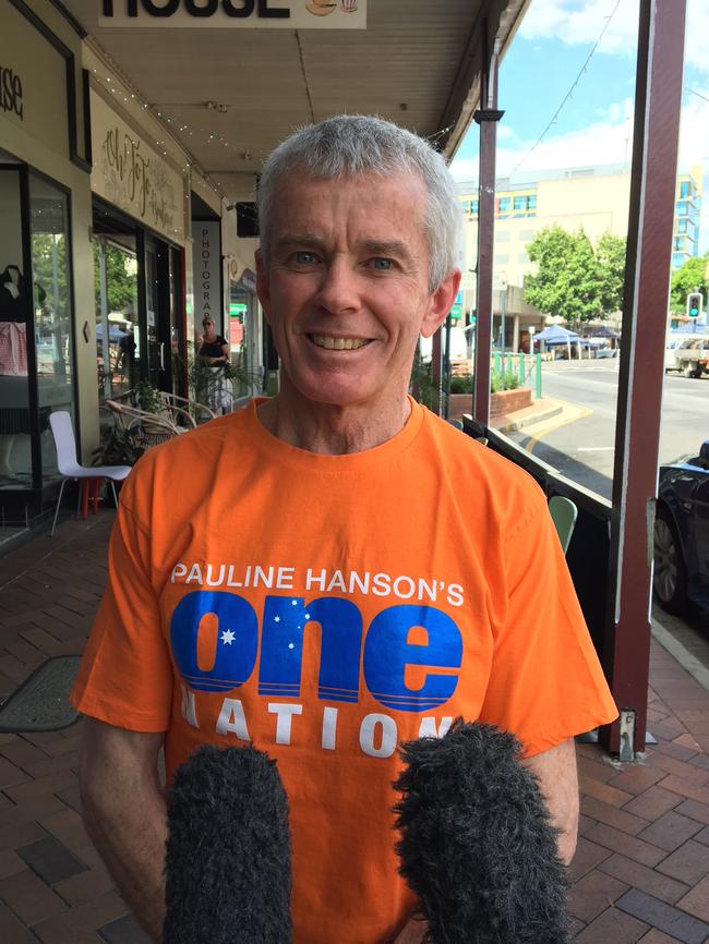 Former One Nation senator Malcolm Roberts.