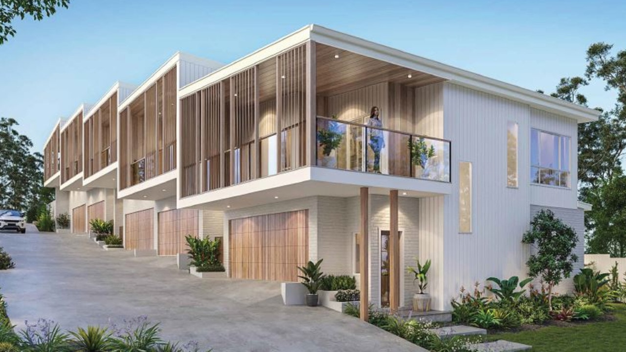 Modern townhouse complex coming to growing CBD