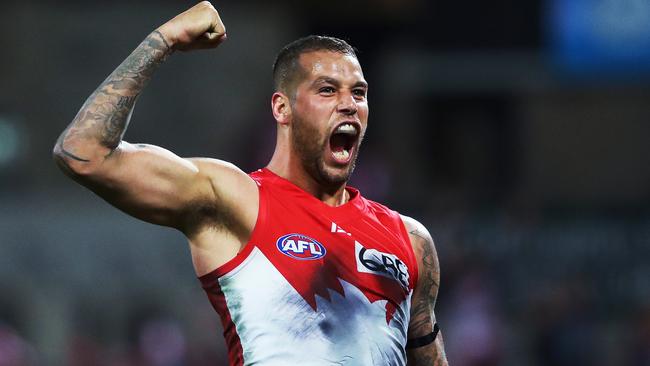 Lance Franklin continues to be a standout for the Sydney Swans. Picture: Phil Hillyard