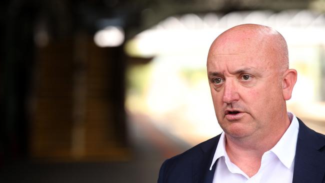 Mr Pinder lost his job as V/Line chief executive during an IBAC probe. Picture: Alison Wynd