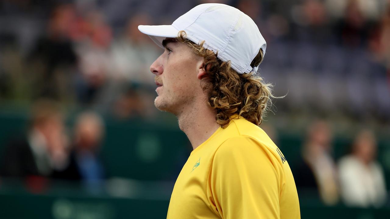 Tennis: Der australische Davis-Cup-Kapitän Lleyton Hewitt schüttelt die Niederlage gegen Deutschland ab