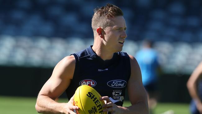 Mitch Duncan is still a midfield point of difference with three per cent ownership. Picture: Alison Wynd.