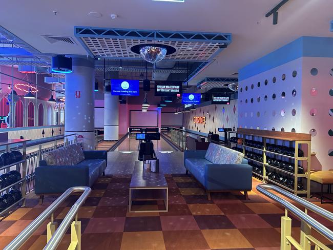 The Strike Bowling Alley. Picture: Kitty Barr