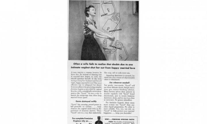 Lovable Bras, Vintage Print Ad