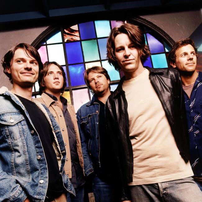 2003: Band Powderfinger in 2003 image. Powderfinger/band