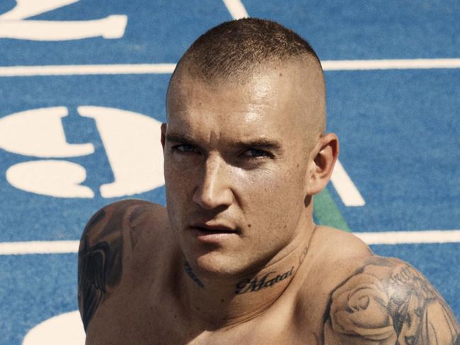 Dustin Martin from a Bonds campaign., Embargoed until June 8.,