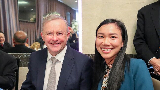 Anthony Albanese and Tu Le.