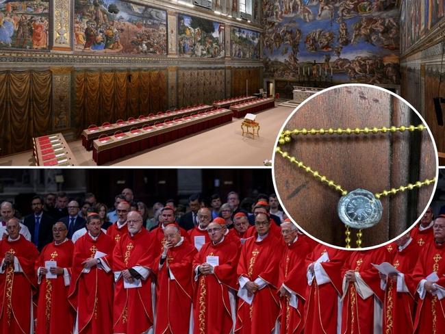 Sistine Chapel, cardinals and the seal