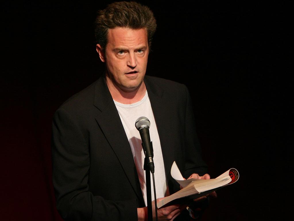 Matthew Perry was on ketamine on anxiety on depression. Picture: Getty Images