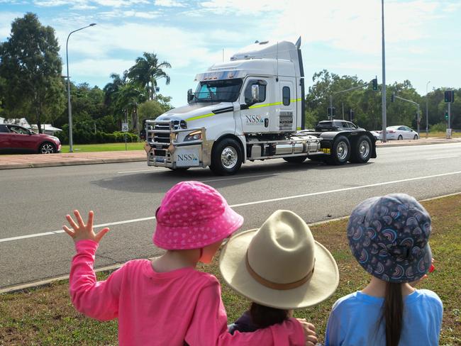Convoy For The Cure 2025. NSS sponsored event of a truck convoy raising much needed money to help kids who have brain cancer. NSS were the highest individual fund-raiser.