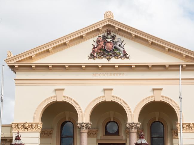 Dubbo Courthouse. News reporter Ryan Young. Picture:  Jedd Manning/Western Aerial Productions