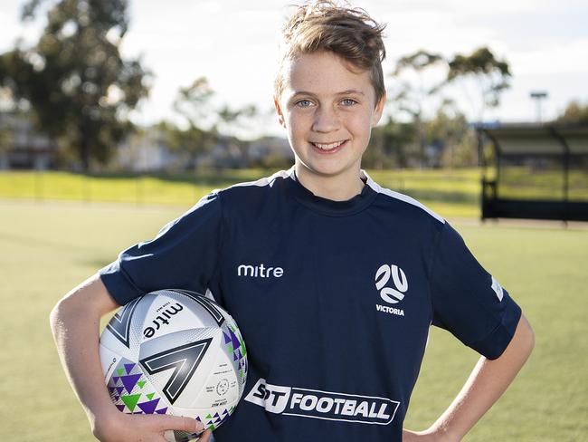 Kitty Masters has been selected to play soccer for Victoria at the national championships later this year. June 25th 2019. Picture: Ellen Smith