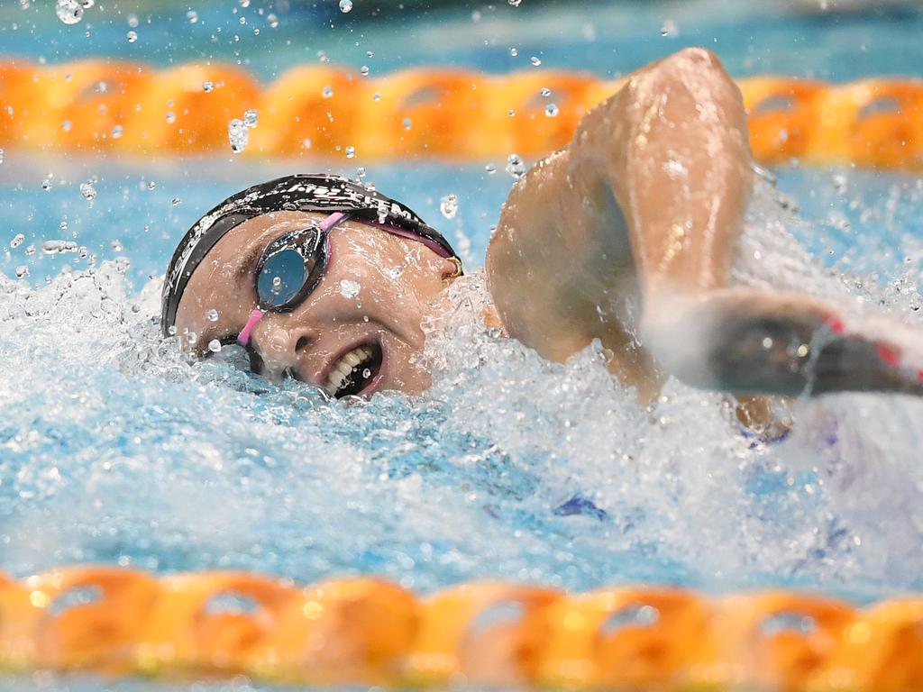 Ariarne Titmus with an incredible swim.