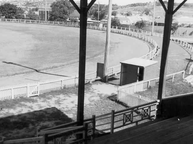 Brookvale Oval from the grandstand. Picture Northern Beaches Library