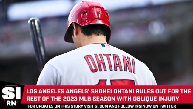 Angels star Shohei Ohtani Out For Remainder Of Season