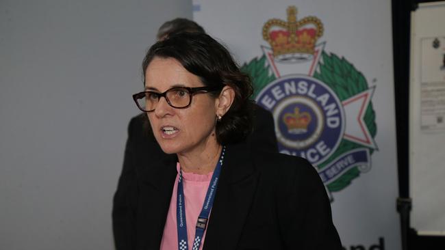 Detective Acting Superintendent Sonia Smith at a press conference announcing a $1m reward on November 3, 2022. Picture: Peter Carruthers