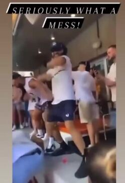 Wild footage of Sydney nightclub brawl