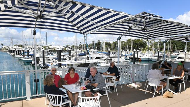 Marina Coffee has opened their doors at the Marina. Picture: Shae Beplate.