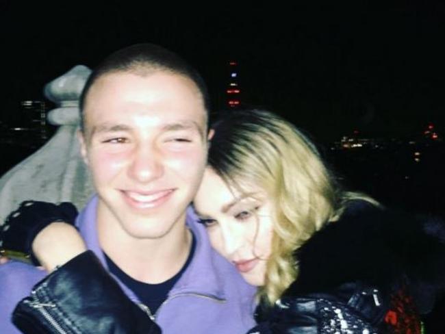 Madonna and son Rocco Picture: Madonna/Instagram.