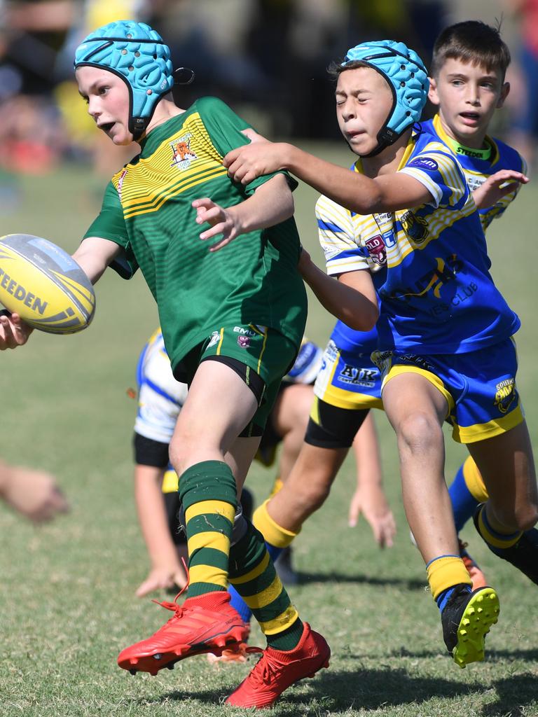 Day two of 2021 Laurie Spina Shield at Brothers. Gracemere Cubs Will Hoch. Picture: Evan Morgan