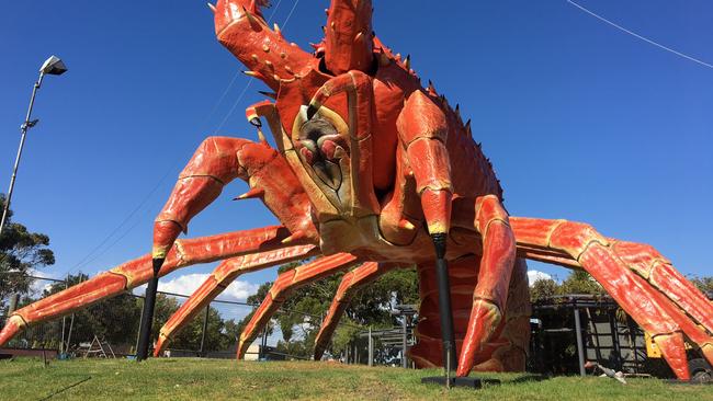 Larry the Lobster at Kingston, South East.