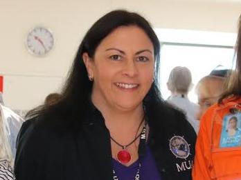 (L-R) Nat Wasley (with her young children) is a female wharfie employed at Port Botany with MUA Women’s Liaison Officer Mich-Elle Myers (centre) and Erima Dall (in uniform)